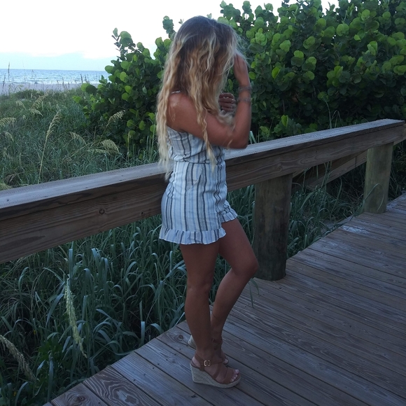 Love Riche Other - 'Toki' Striped Romper